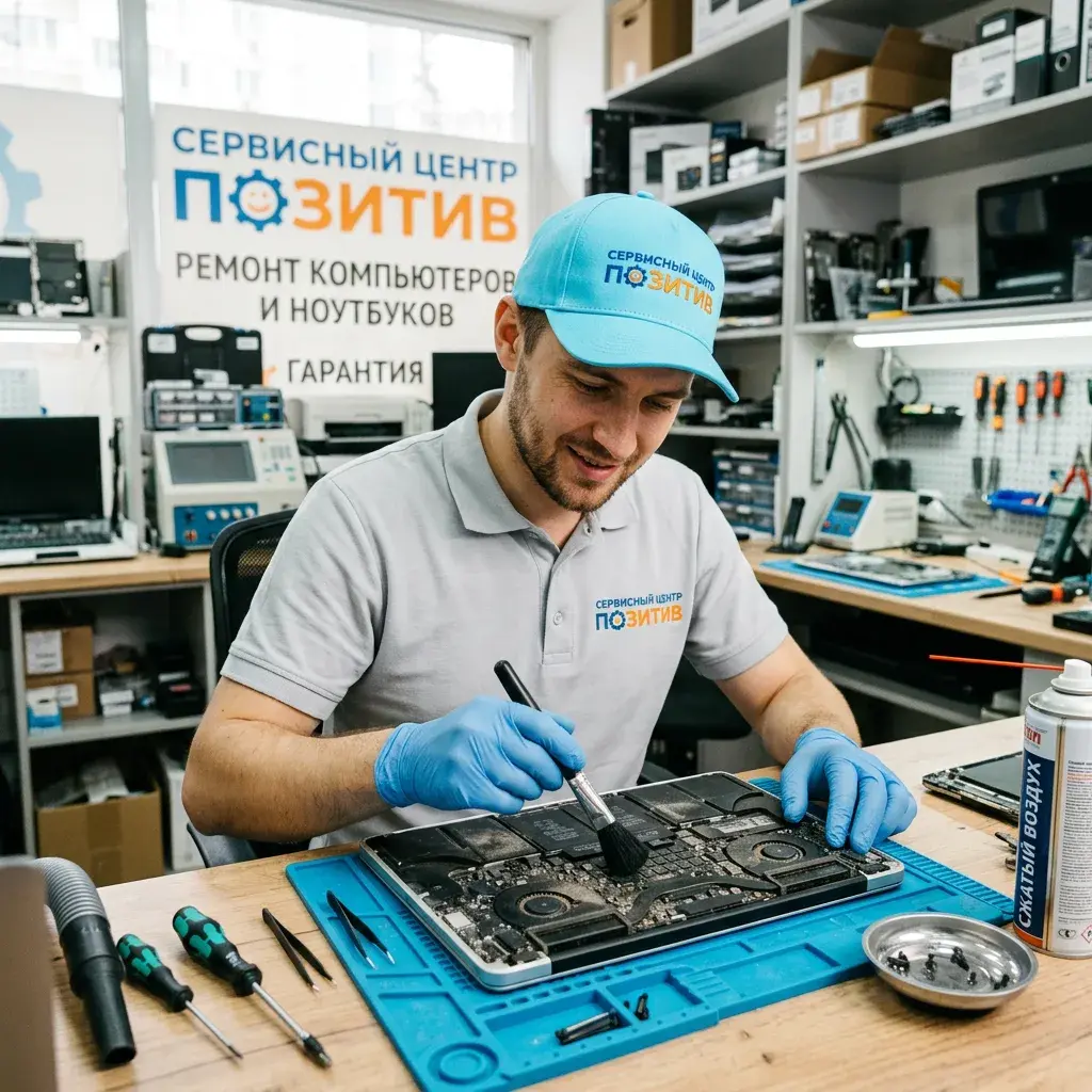 Чистка ноутбука от пыли в Королёве | Замена термопасты