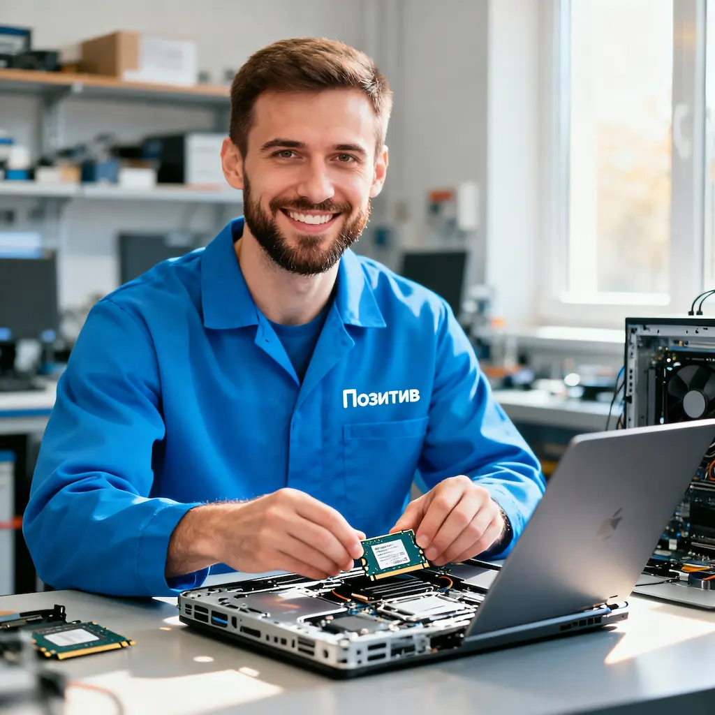 заменить HDD на SSD на ноутбуке в Королёве