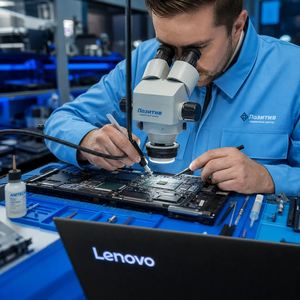 Замена видеокарты ноутбука Lenovo в Королёве
