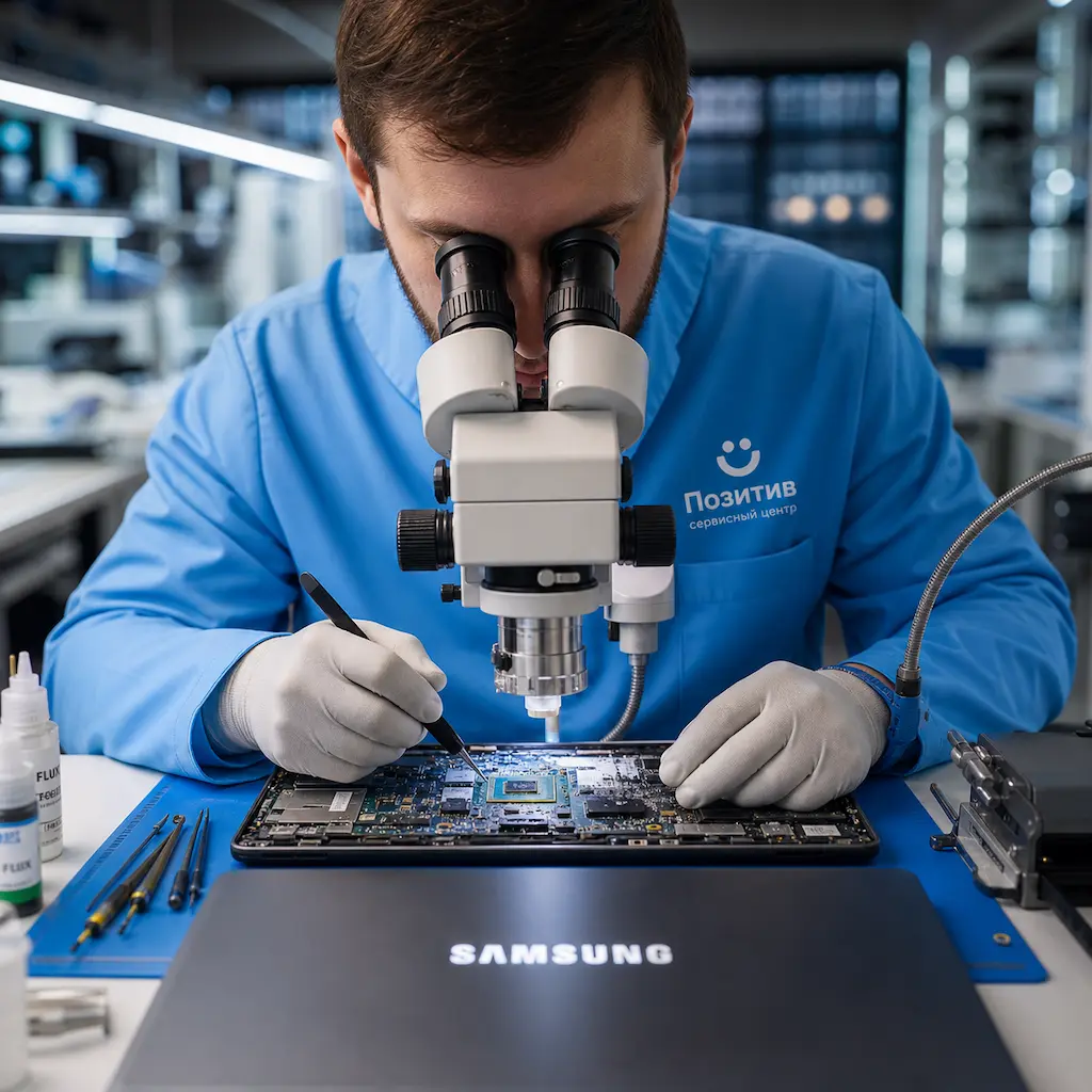 Замена видеокарты ноутбука Samsung в Королёве