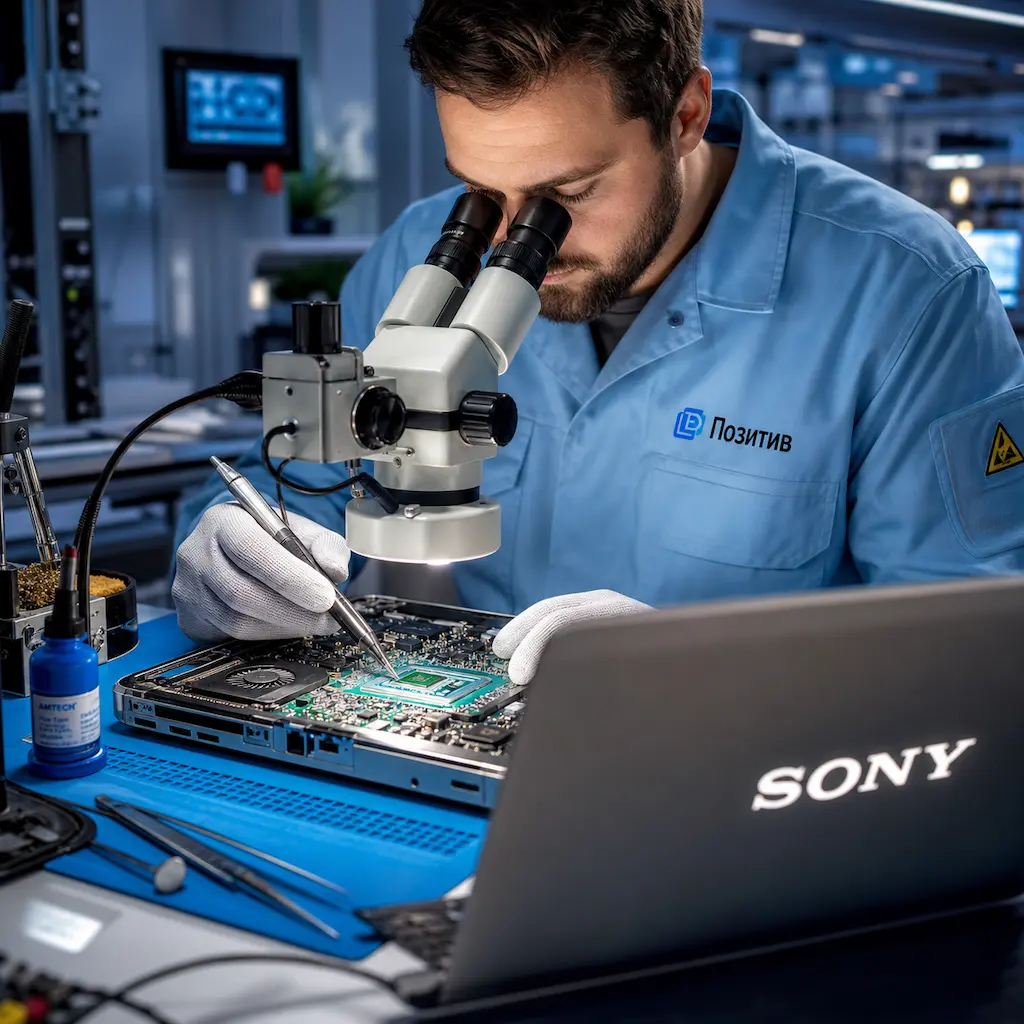 Замена видеокарты ноутбука Sony в Королёве