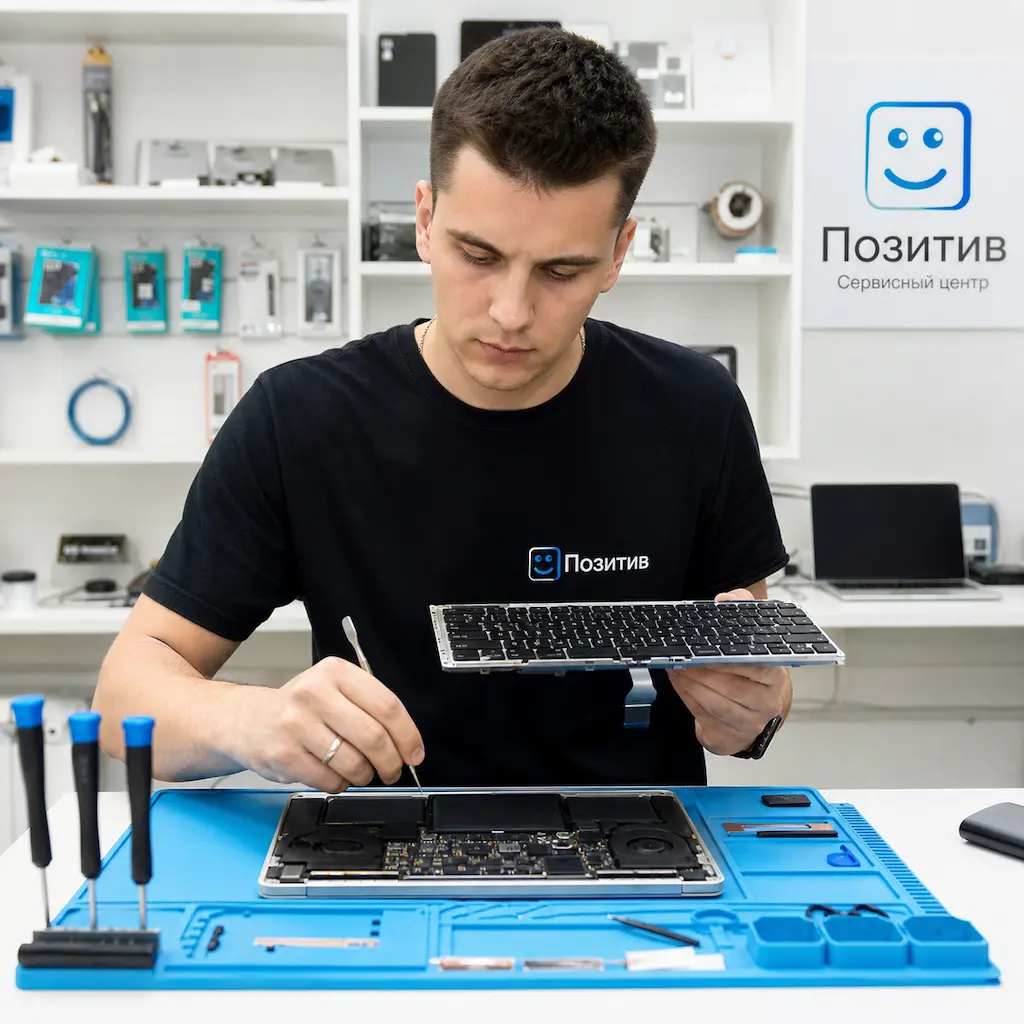 заменить клавиатуру на Apple Macbook в Королёве