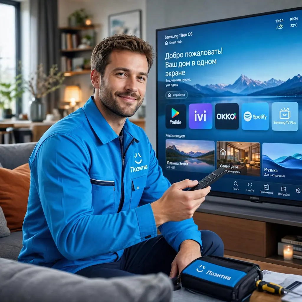 Настройка Smart TV в Королёве