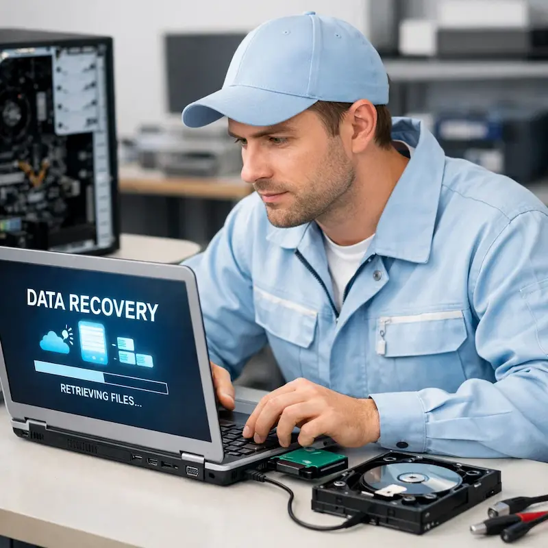 Восстановление данных и файлов в Королёве