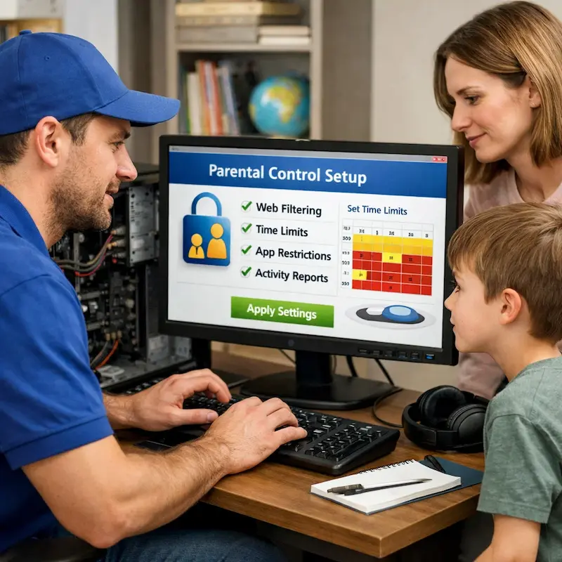 установка родительского контроля в Королёве