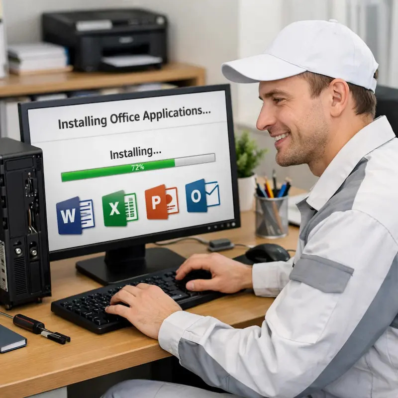 Установка и настройка программ на компьютере в Королёве