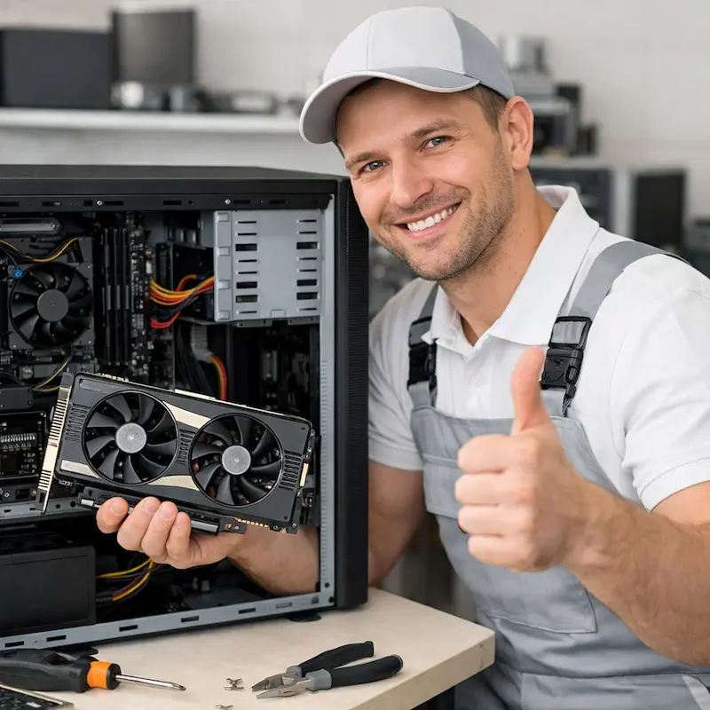 Замена видеокарты ПК в Королёве