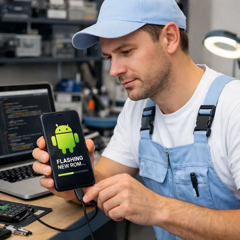 Прошивка Android в Королёве