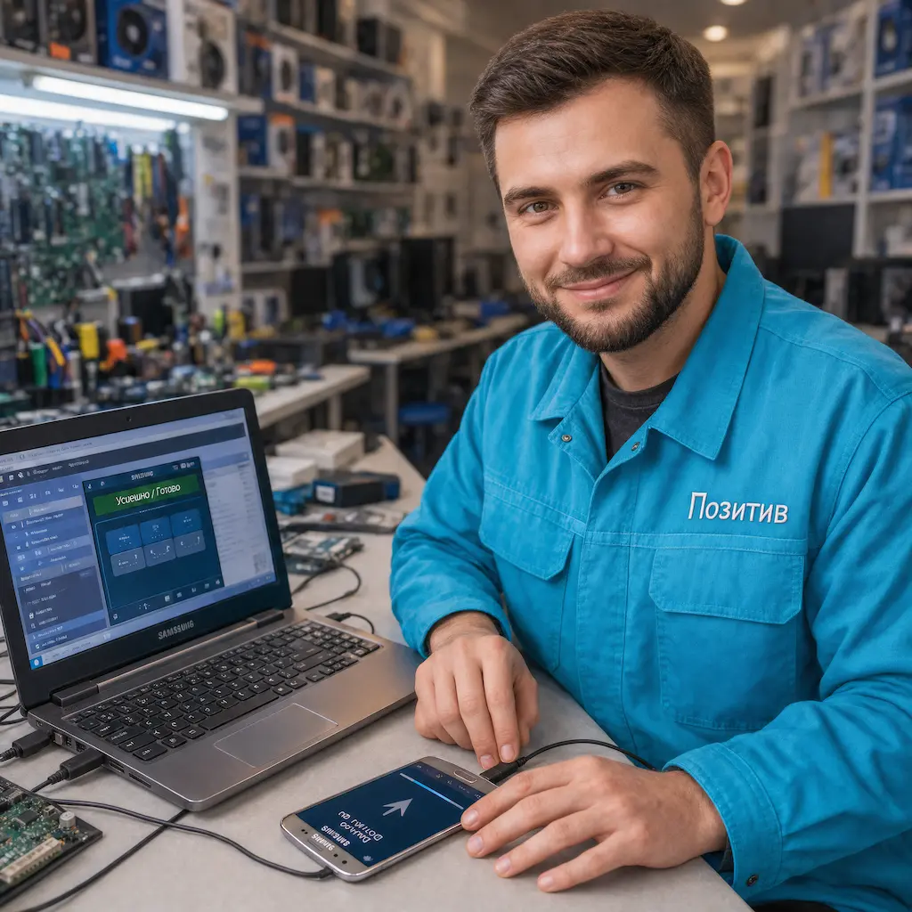Перепрошить телефон в Королёве