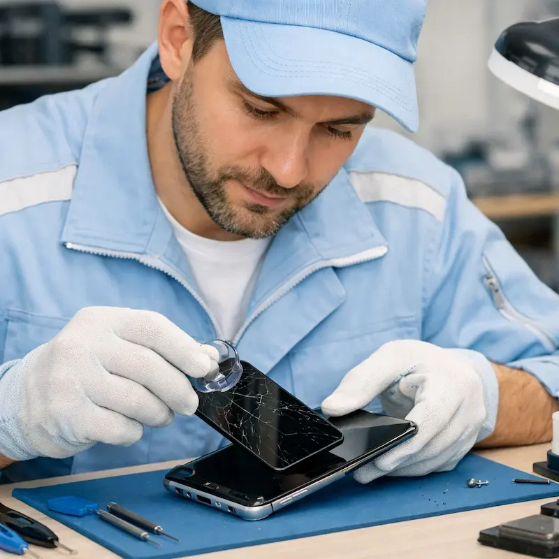 Заменить сенсорное стекло на смартфоне в Королёве